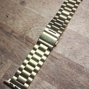 Gold Metal Watch Band